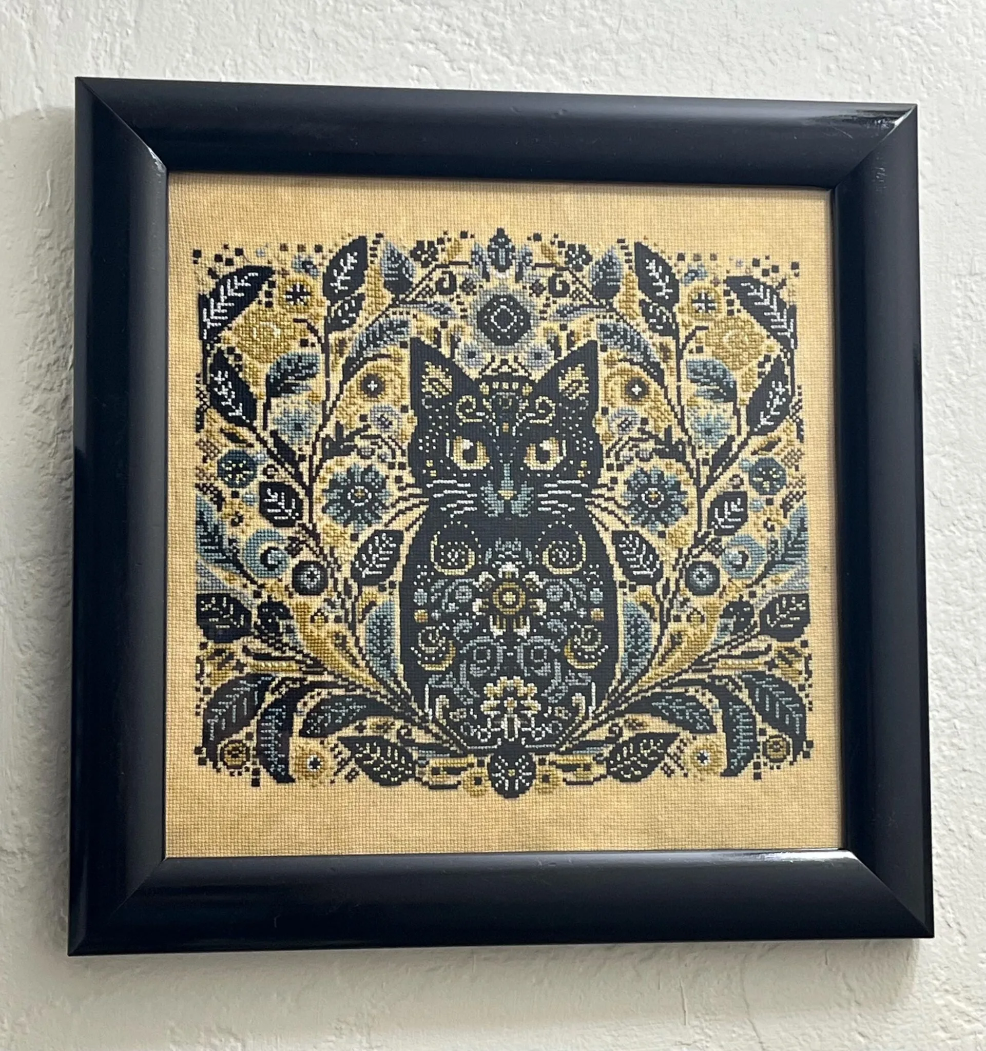 CAT cross stitch pattern, modern cross stitch, PDF, instant download, CAT11 - Image 2